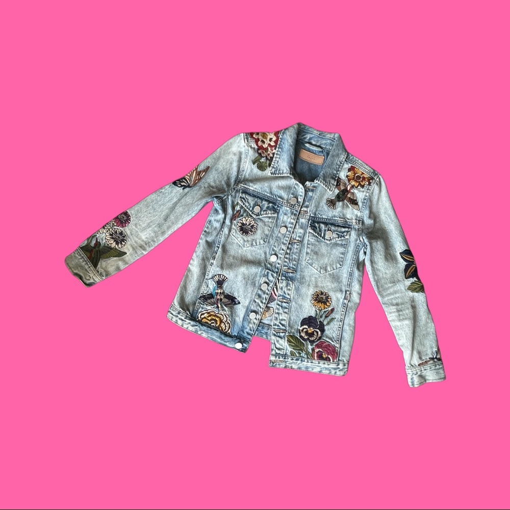 Blank NYC Embroidered Jacket
